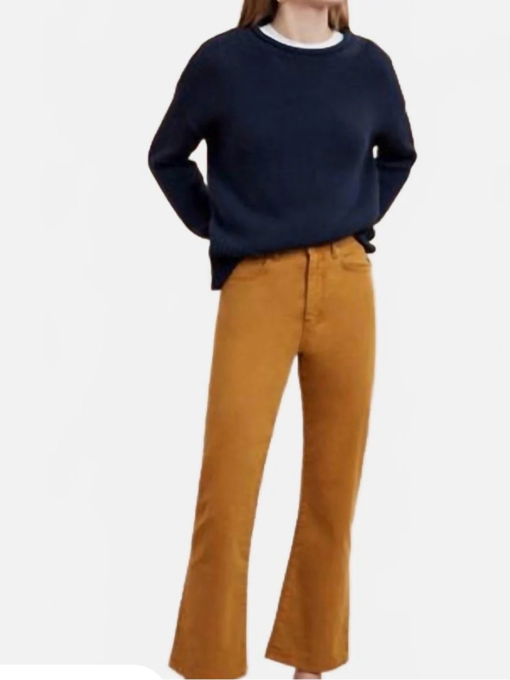La Ligne Meredith Twill Pants in Mustard, 28